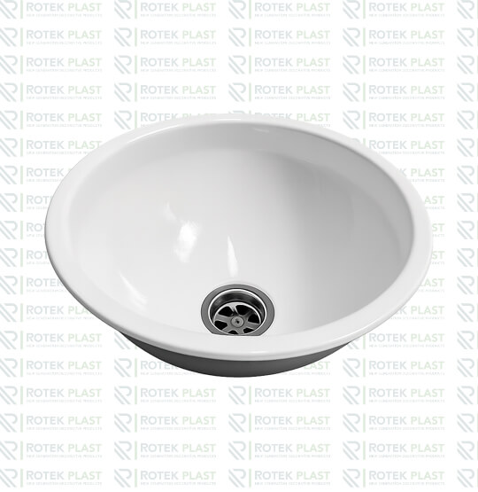 Karavan Lavabosu - Beyaz