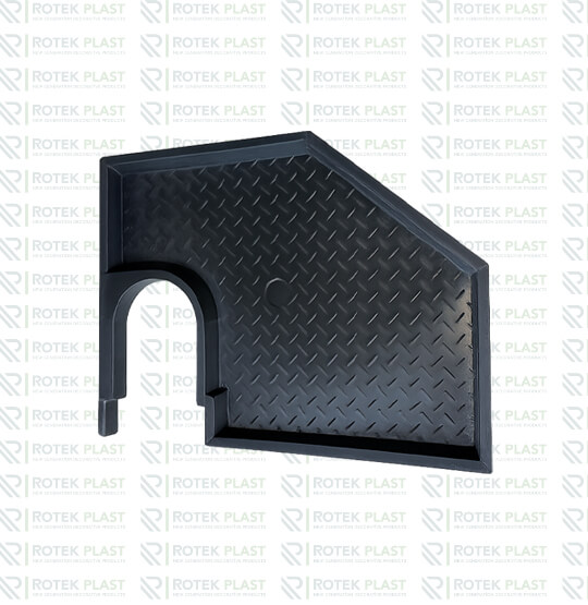 Karavan Duş Teknesi - Siyah