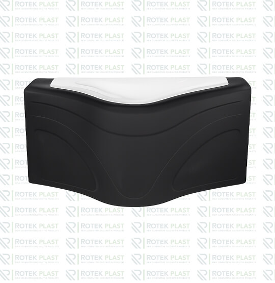 Karavan Ön Bagaj Çantası - Sİyah - Kuşaklı Model